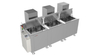 Three Multiple Tank Ultrasonic Cleaning Machine