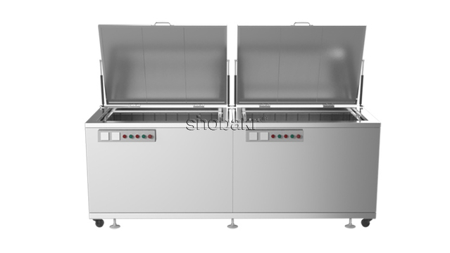 Double Tank Ultrasonic Cleaning Machine